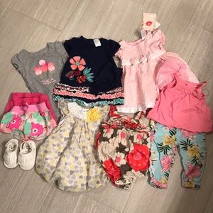 6-9 month baby girl bundle